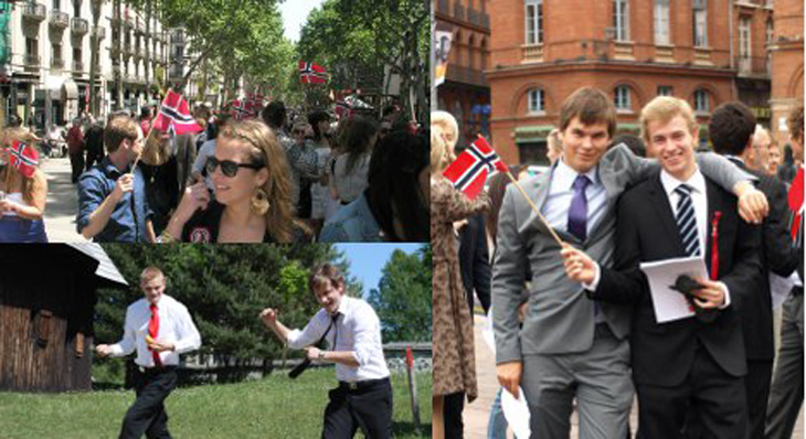 Slik feires 17. mai verden rundt